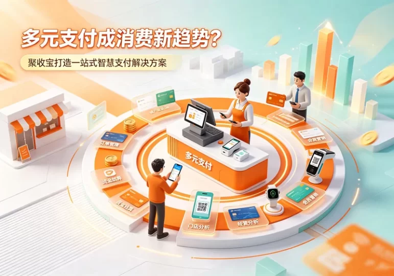 多元支付成消费新趋势？聚收宝打造一站式智慧支付解决方案-陪跑项目情报站